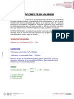 Documento Concepto Peso Tarifario