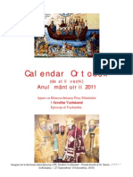 Calendar Ortodox de Stil Vechi - 2011 (2)