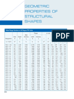 Tablas Propiedades Geométricas de Perfiles