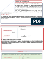 Medidas de dispersión y asimetría