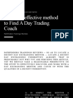 Pathfinders Trainings Reviews - The Most Effective Method To Find A Day Trading Coach