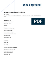 Mosaico Configuration Data: Gearbox VF/W