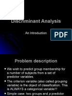 Stat 586 Discriminant Analysis.ppt