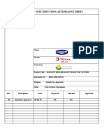 MKS-1904-HF-02 - Site Induction Attendance Sheet