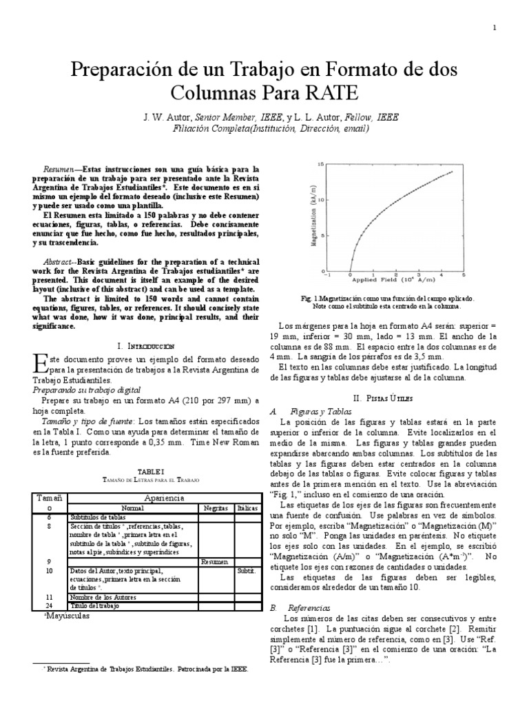 Plantilla Rate PDF Soporte Lingüística