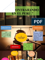 El contrabando en el Perú: causas, modalidades y cifras