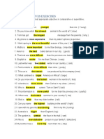 11º Comparative Exercise