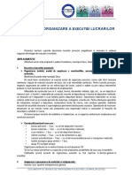 Memoriu Organizare de Santier PDF