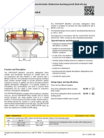 Deflagration Flame Arrester-Endurance Burning-Proof, End-of-Line Protego Be/Hr-E