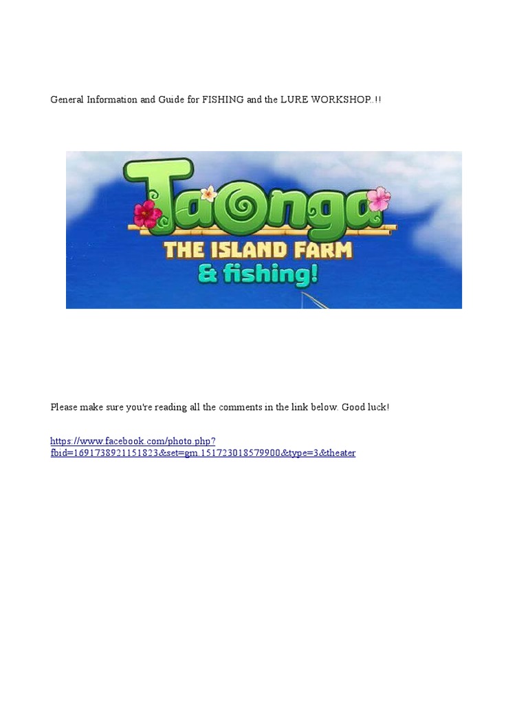 Fishing Lure Workshop Guide | PDF
