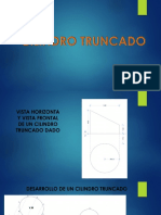 Desarrollo Cilindro Truncado