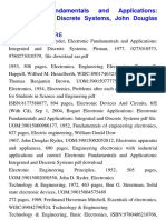 Electronic Fundamentals and Applications: Integrated and Discrete Systems, John Douglas Ryder, 1977