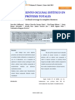 Recubrimiento Oclusal Estético en Prótesis Totales