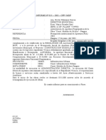 Informe de Autorizacion Presupuestal