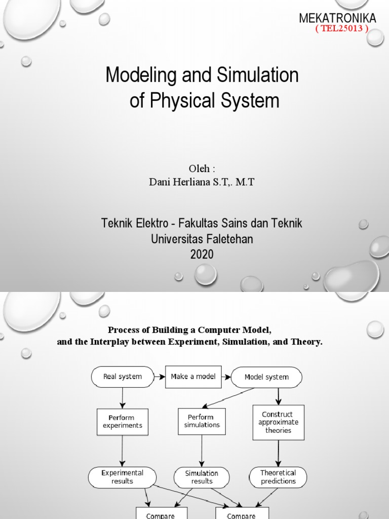 Modeling and Simulation of Physical System: Mekatronika | PDF ...