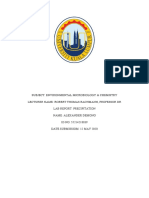 Environmental Microbiology Lab Report Precipitation