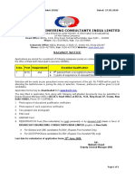 Notification BECIL MTS Posts PDF