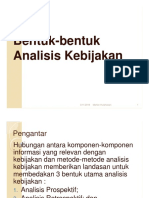 03 Bentuk Bentuk Analisis Kebijakan PDF