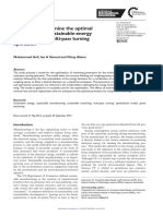 A Model To Determine The Optimal Parameters For Sustainable-Energy Machining in A Multi-Pass Turning Operation