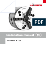 HAINBUCH Jaw Chuck B Top Installation Manual