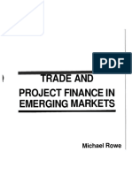Trade and Project Finance in Emerging Markets by Michael Rowe PDF