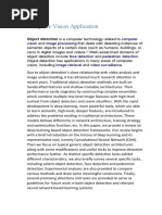 Computer Vision Application