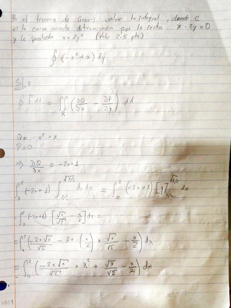 Teorema Green PDF PDF
