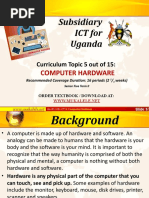 Overview of 5 Computer Hardware Devices | PDF | Computer Data Storage ...