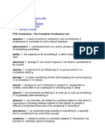1.pte Words PDF