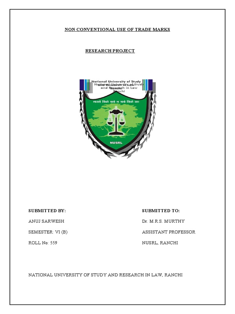 Research Project Original | PDF | Law