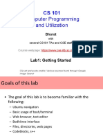 CS101 Lab1 Introduction to Programming