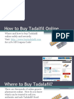 Where and How To Buy Tadalafil Online Safely and Securely. Visit: For 21% Off Coupon Code!