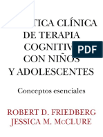 Practica Clinica de Terapia Cog Robert D Friedberg Jessica M PDF