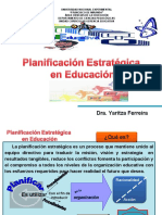 Planificación Estratégica en La Gerencia Educativa