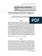 Ektraksi Minyak Ketumbar PDF
