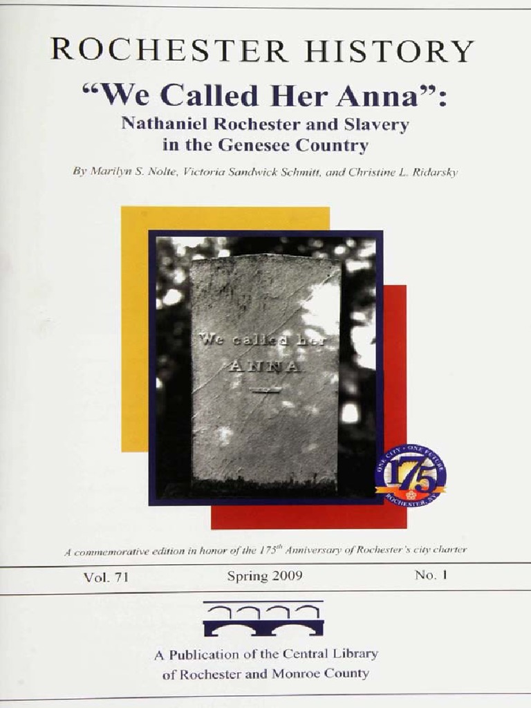 Nathaniel Rochester Slavery History 61920 - 1 | PDF | Social Science ...