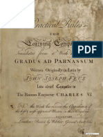 (Free Scores - Com) - Fux Johann Joseph Gradus Parnassum Traita Composition Musicale 81917 PDF