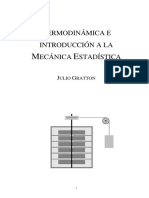 Termodinamica E Introduccion A La Mecanica Estadistica-Julio Gratton PDF