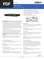 DH XVR7208 16A 4KL X - Datasheet - 20180306 PDF