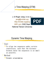 Dynamic Time Warping (DTW) Explained