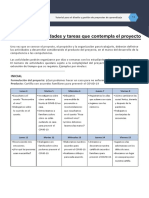 Acordar Las Actividades y Tareas PDF