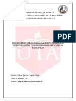 (Anexos) Instructivo para La Evaluación y Promoción de Estudiantes Con Necesidades Educativas Especiales