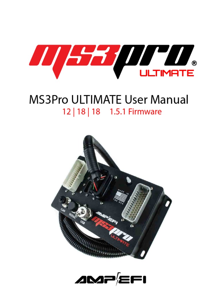 Ms3pro Ultimate Manual | PDF
