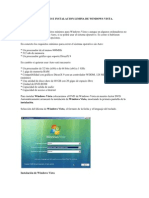 Formateo e Instalacion Limpia de Windows Vista