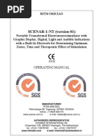 Download SCENAR Operating Manual 1-NT Ver 01 by Philip Porter SN46626125 doc pdf