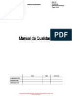 Estrutura Manual Da Qualidade