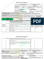 Planeación Ingles 2° Bloque Iii