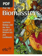 Download The New Biomassters - Synthetic Biology and The Next Assault on Biodiversity and Livelihoods by ETC Group SN46626510 doc pdf