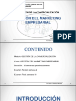 Clase 00 - Gestion Del Marketing Empresarial PDF