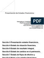 Presentación Estados Financieros CTCP